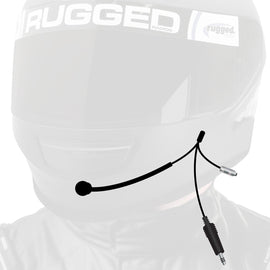 4C IMSA Wired Straight Cord Helmet Kit with Mic and 3.5mm Jack