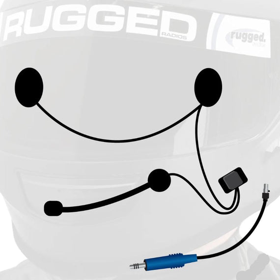 Helmet Kit with Speakers and Mic for OFFROAD Intercoms - Easy Install - CLEARANCE