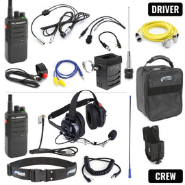 IMSA Driver and Crew Chief Long Track Racing Kit with RDH16 Radios