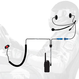 RUGGED Wired Driver Only Communication Kit with RDH16 Radio