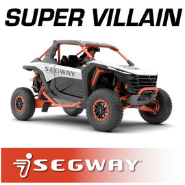 Segway Super Villain Complete Communication Kit with Bluetooth Intercom and 2-Way Radio