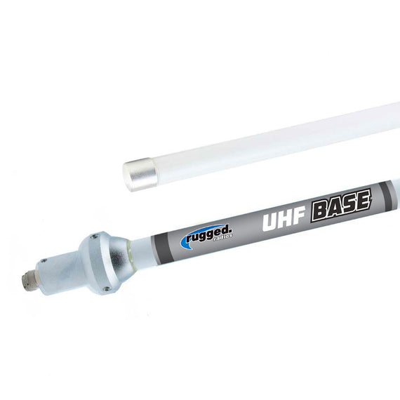 Fiberglass Base Camp Antenna - UHF, VHF or GMRS - Clearance