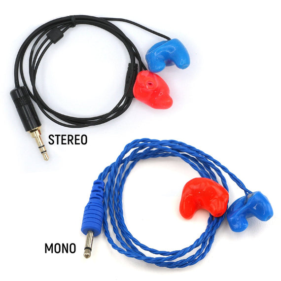 Challenger Semi-Custom Molded Ear Bud Speakers with 1/8