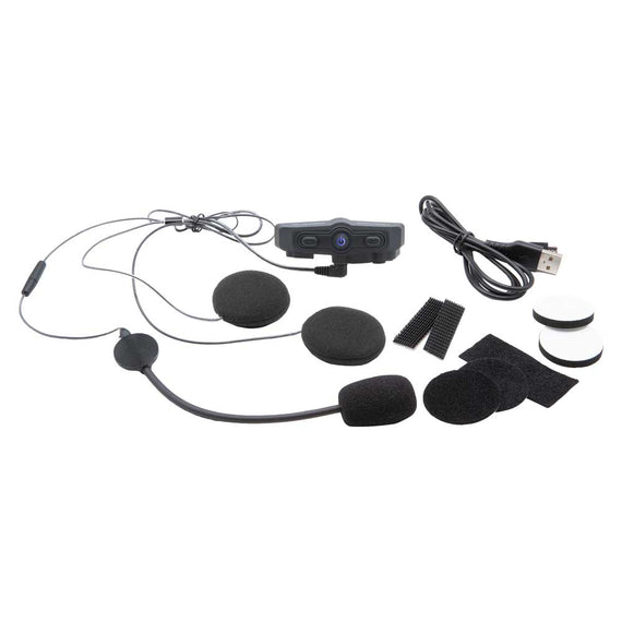bike helmet 2-way radio Retevis Two Way Headset with Mic, Open Full Face Motorcycle Helmet, Finger PTT, for RT22 RT21 H777, Compatible with Pxton, Baofeng BF-888S, Kenwood Walkie Talkies, Walkie Talkie Earpiece(1 Pack) An adjustable interior and chin strap create a secure fit as kids grow CONNECT BT2 Bluetooth Headset for