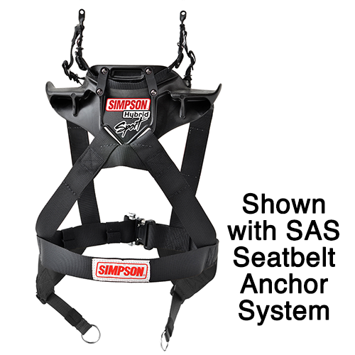 Simpson Hybrid Sport with Seat Belt Anchor System Simpson Hybrid Sport with Seat Belt Anchor System