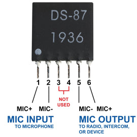 Dynamic Microphone Preamplifier