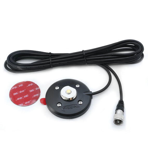 NMO - Adhesive Antenna Mount with 15' Coax Cable